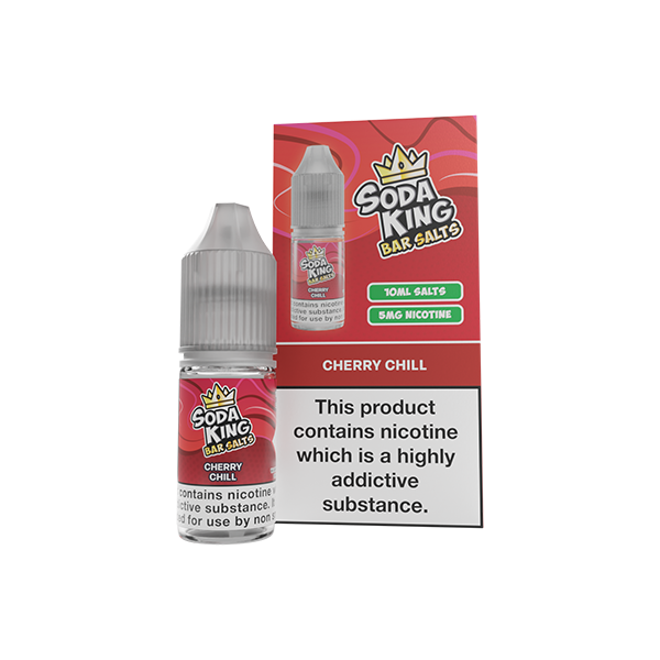 Soda King Bar Nic Salts 5mg & 10mg