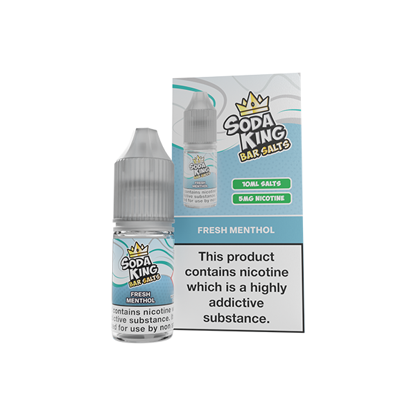 Soda King Bar Nic Salts 5mg & 10mg