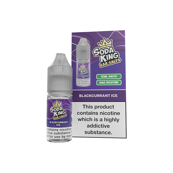 Soda King Bar Nic Salts 5mg & 10mg