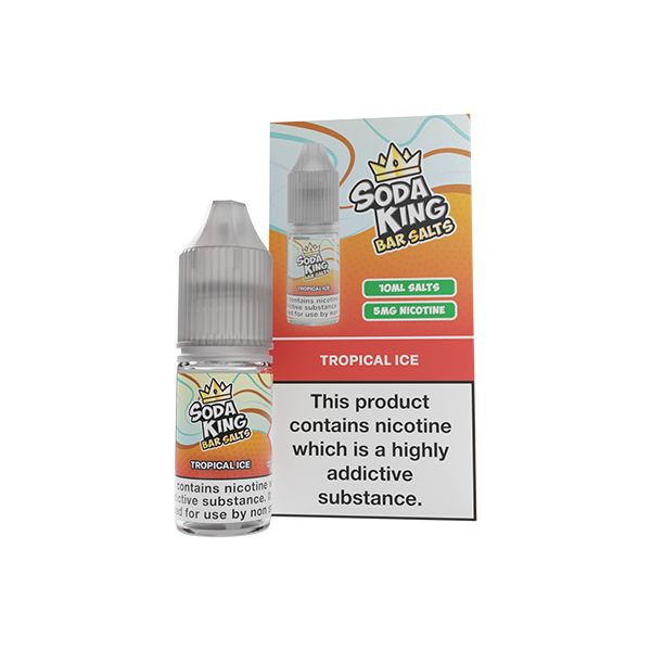 Soda King Bar Nic Salts 5mg & 10mg