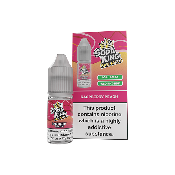 Soda King Bar Nic Salts 5mg & 10mg
