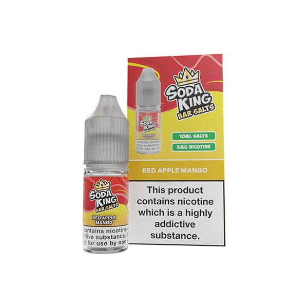 Soda King Bar Nic Salts 5mg & 10mg
