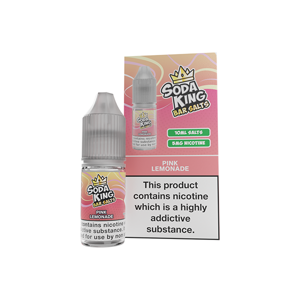 Soda King Bar Nic Salts 5mg & 10mg