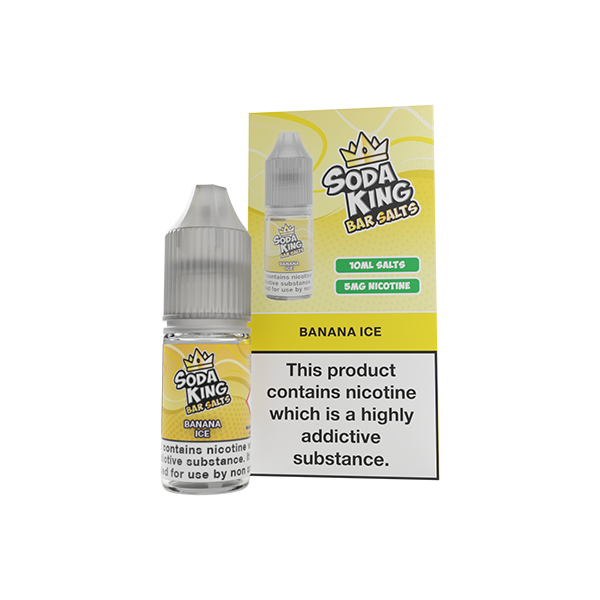 Soda King Bar Nic Salts 5mg & 10mg