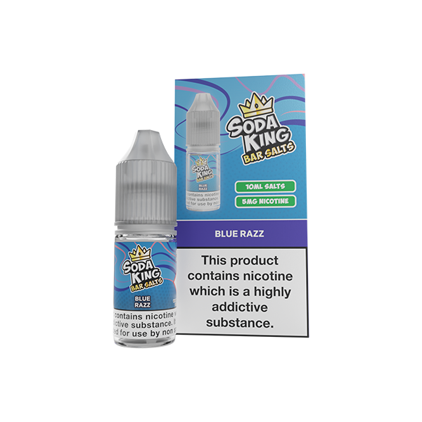 Soda King Bar Nic Salts 5mg & 10mg