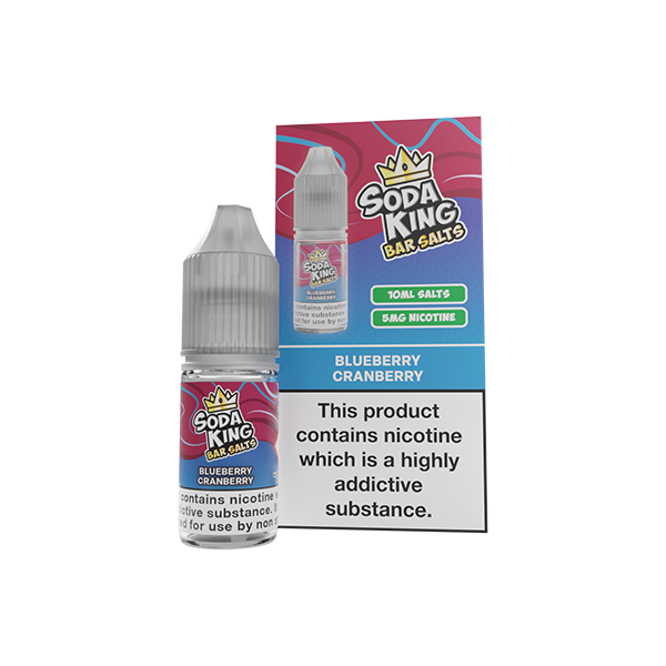 Soda King Bar Nic Salts 5mg & 10mg