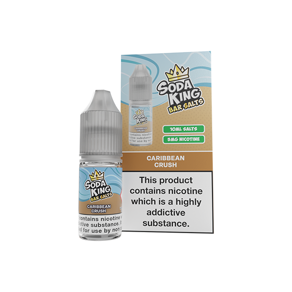 Soda King Bar Nic Salts 5mg & 10mg