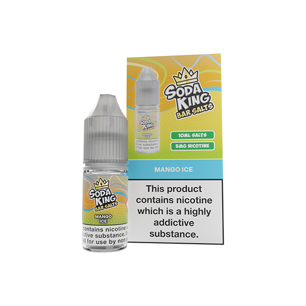 Soda King Bar Nic Salts 5mg & 10mg