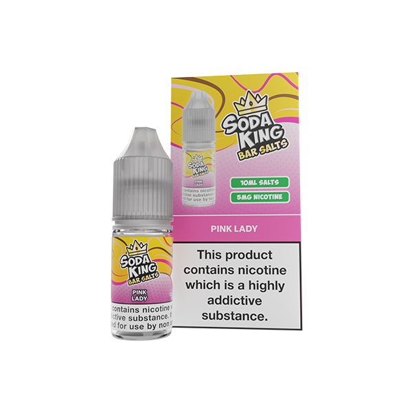 Soda King Bar Nic Salts 5mg & 10mg