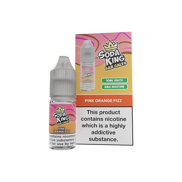 Soda King Bar Nic Salts 5mg & 10mg