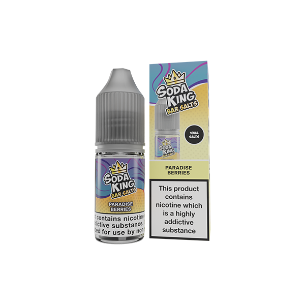 Soda King Bar Nic Salts 5mg & 10mg