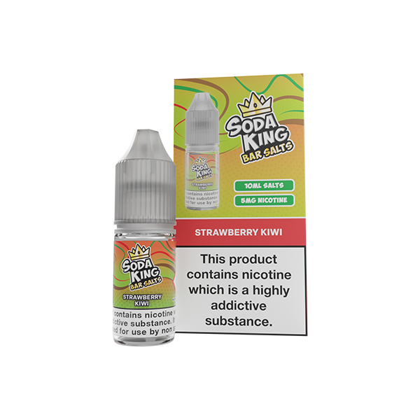 Soda King Bar Nic Salts 5mg & 10mg