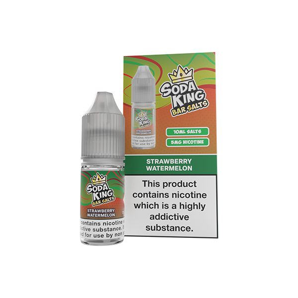 Soda King Bar Nic Salts 5mg & 10mg