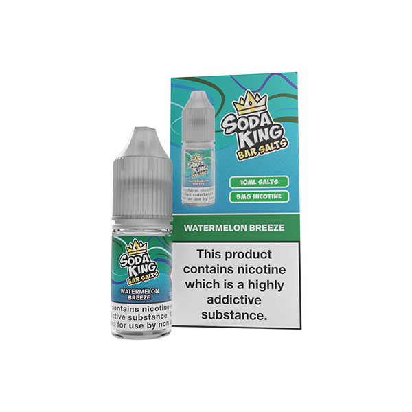 Soda King Bar Nic Salts 5mg & 10mg