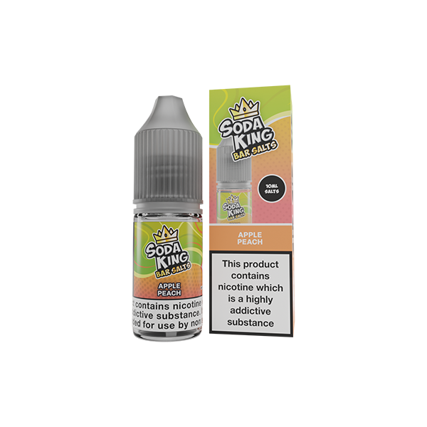 Soda King Bar Nic Salts 5mg & 10mg