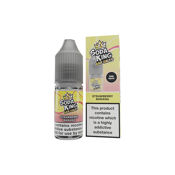Soda King Bar Nic Salts 5mg & 10mg