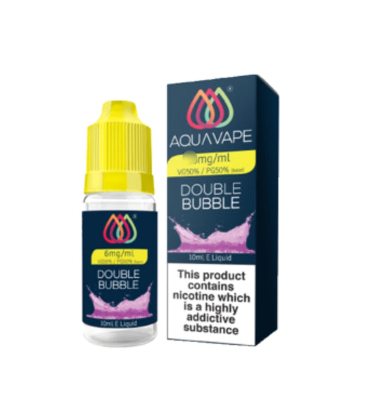 Aqua Vape Double Bubble 10ml 12mg