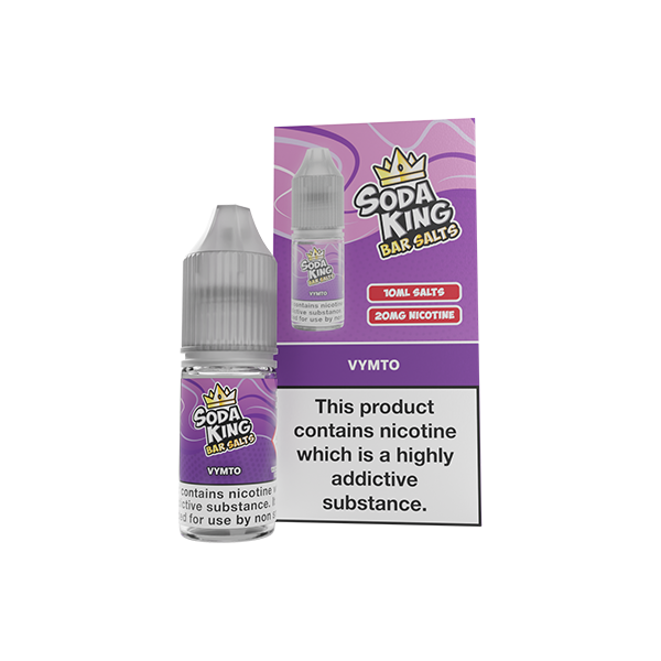 Soda King Bar Nic Salts 20mg
