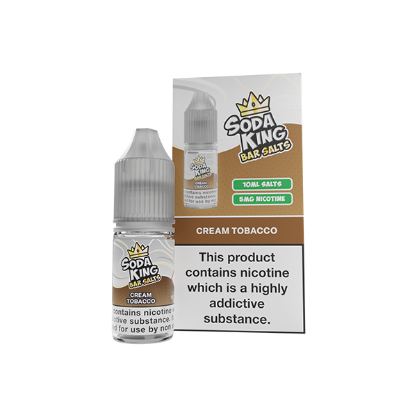 Soda King Bar Nic Salts 5mg & 10mg