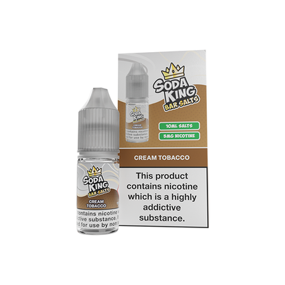 Soda King Bar Nic Salts 5mg & 10mg