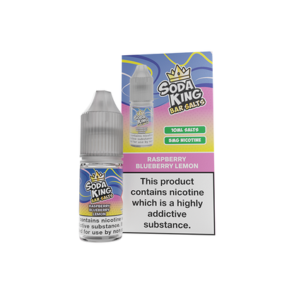 Soda King Bar Nic Salts 5mg & 10mg