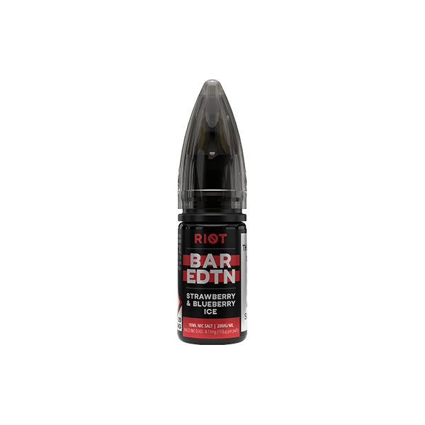 Riot Squad Bar Edition Nic Salts