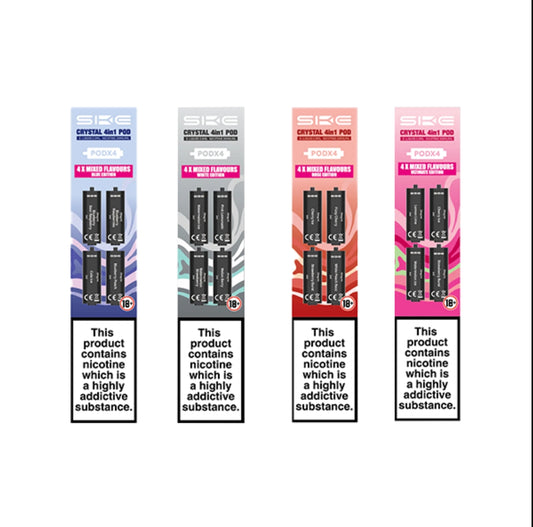 SKE Crystal 4in1 Prefilled Pods 20mg