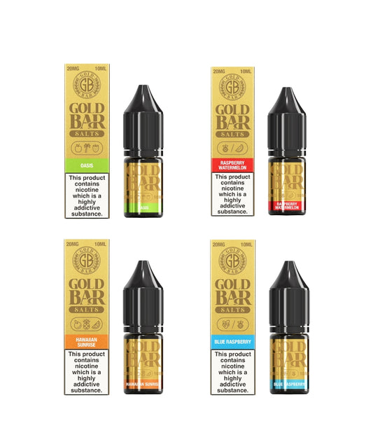 Gold Bar Nic Salts